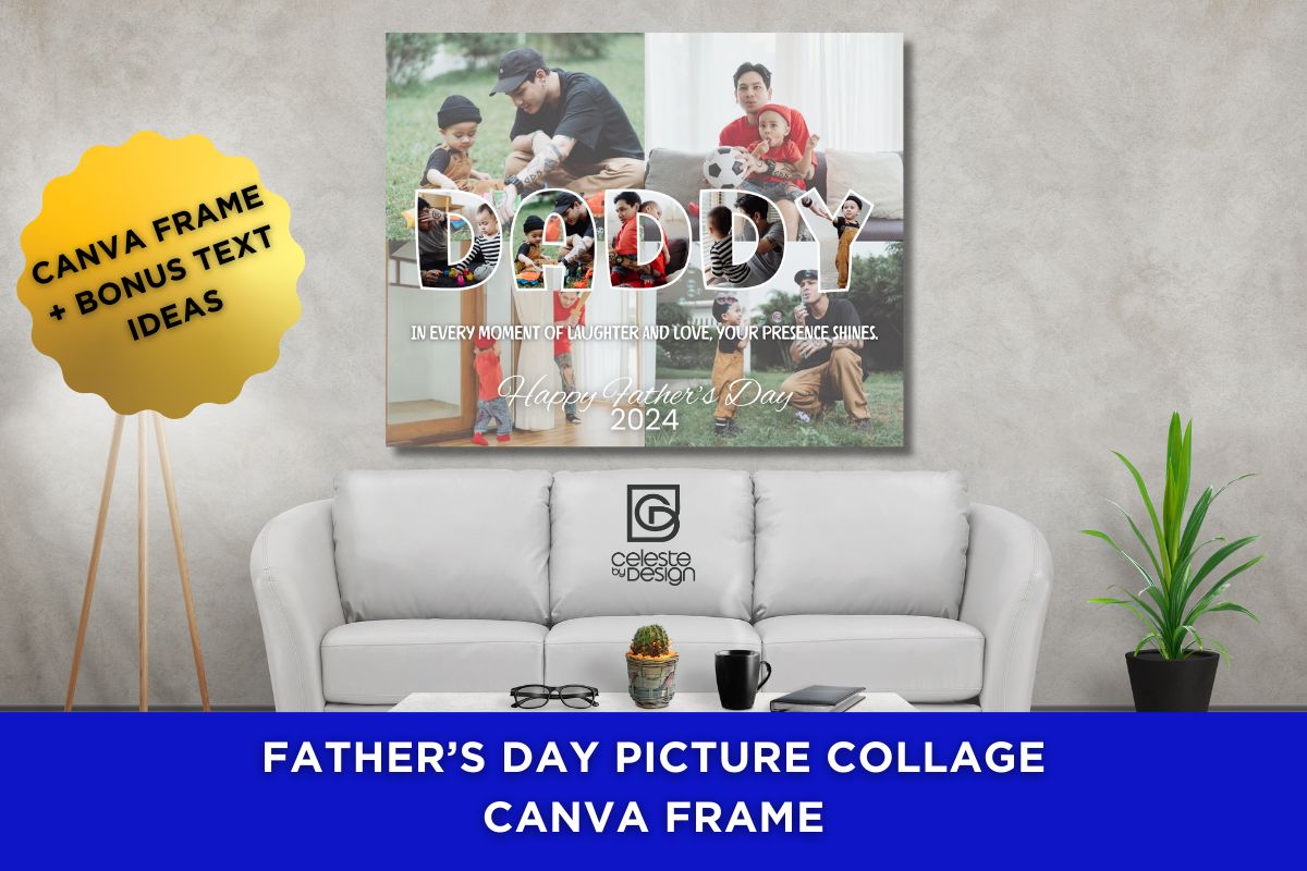 Personalized Dad Photo Collage | Daddy